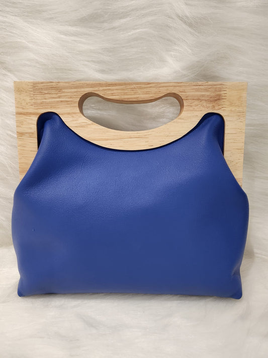 1SC_BW003; SHOULDERCARRY BLUE BAG
