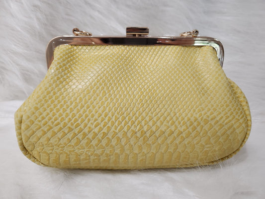 1CB_BF001; CROSSBODY YELLOW BAG